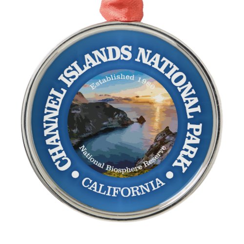 Channel Islands NP (rd)2 Metal Ornament