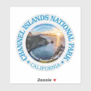 Channel Islands NP (rd)2 Sticker