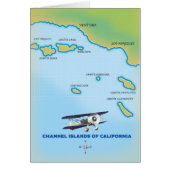 Channel Islands of California map (Front)