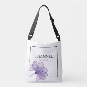Channel Your Best Self: Inspirational Quote Crossbody Bag