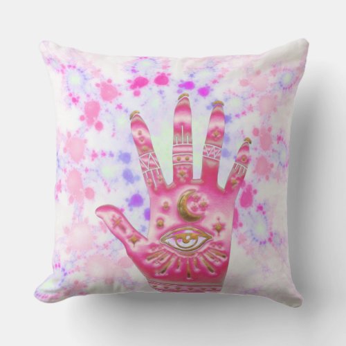 Channeling Positivity  Throw Pillow