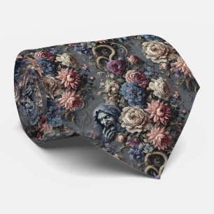 Channeling the Veil – Gothic Victorian Neck Tie