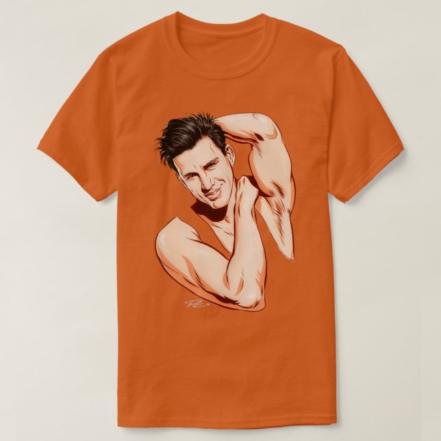 Channing Tatum T-Shirt (Design Front)