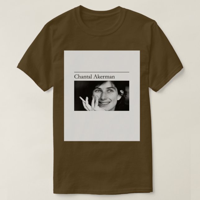 Chantal Akerman Poster T-Shirt (Design Front)