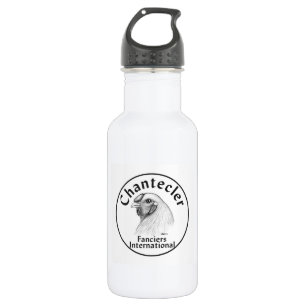 Chantecler Fanciers Logo Stainless Steel Water Bottle
