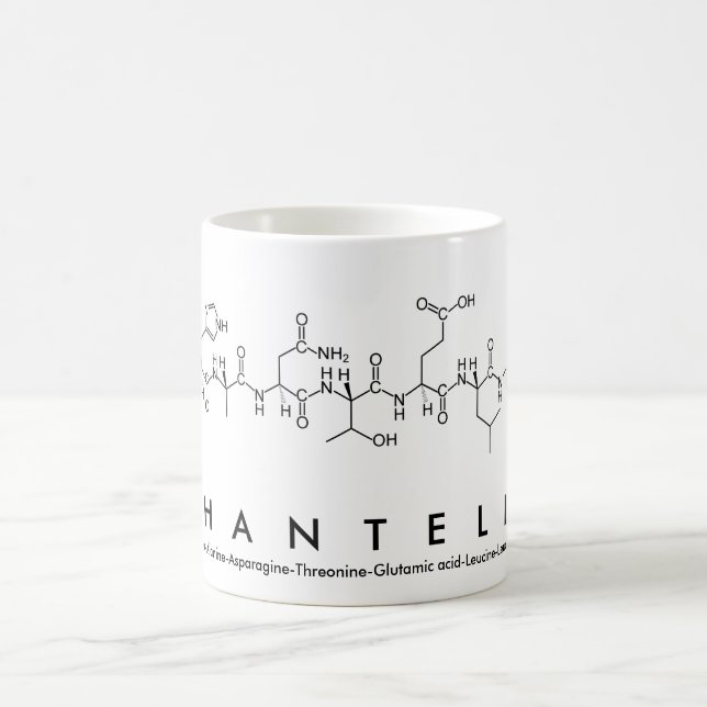 Chantelle peptide name mug (Center)