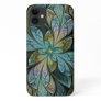 Chanteuse Glace Turquoise Abstract iPhone 11 Case