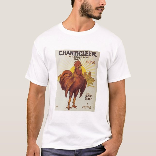 Chanticleer Vintage Songbook Cover T-Shirt (Front)