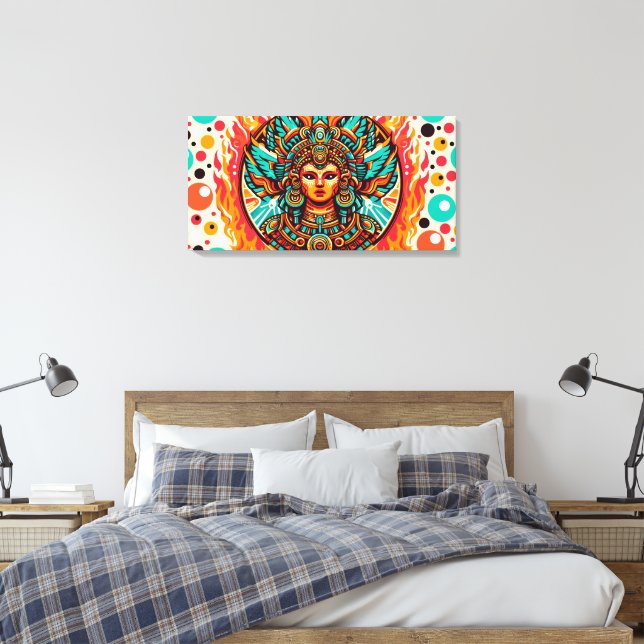 Chantico 4 canvas print (Insitu(Bedroom))