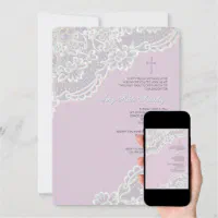 Chantilly Lace Invitation