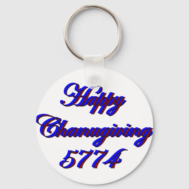 Chanugiving Keychain (Front)