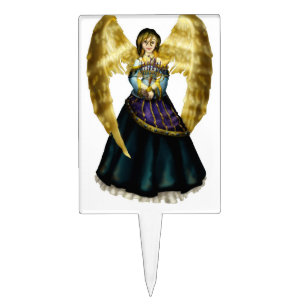 Chanukah Angel Cake Topper