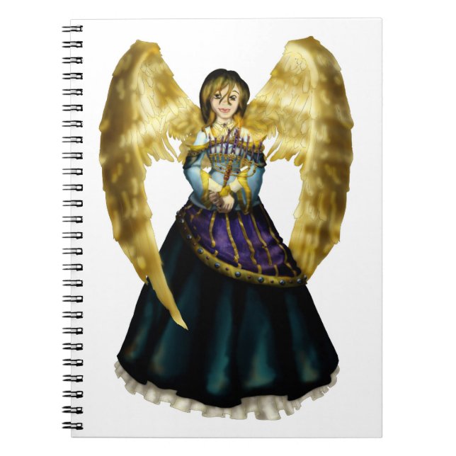 Chanukah Angel Notebook (Front)