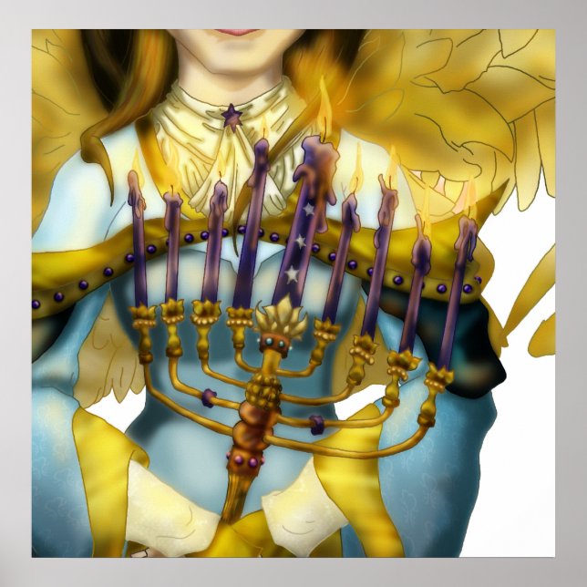 Chanukah Angel Poster (Front)