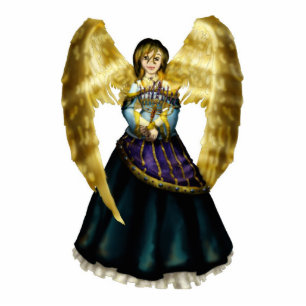 Chanukah Angel Statuette