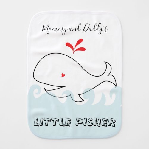 Chanukah Burp Cloth Little Pisher