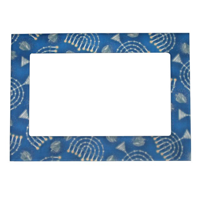 Chanukah Chanukah Magnetic Picture Frame (Front)