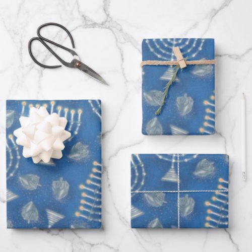 Chanukah Chanukah Wrapping Paper Sheets