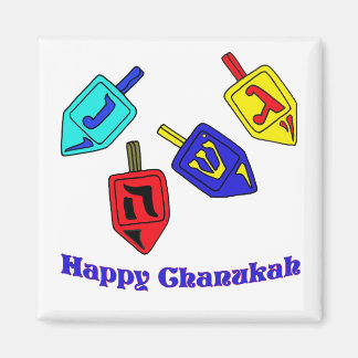 Chanukah Dreidels Magnet