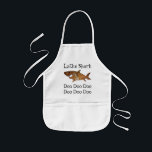 Chanukah Funny Latke Shark Kids' Apron<br><div class="desc">Chanukah funny, latke shark, apron. A great gift for the kids, yourself and makes a great host/hostess gift, too! You can also choose other apron colors and sizes for this design. This design can be transferred to other Zazzle products. Be sure to adjust and preview design for perfect fit! Thanks...</div>