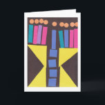 Chanukah greeting card<br><div class="desc">menorah</div>