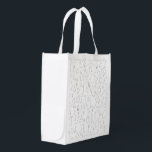 Chanukah Grocery Bag<br><div class="desc">Chanukah deserves something more—something special! This design features a beautiful,  simplistic,  minimalist aesthetic with its modern touch and delicate flair. Celebrate Chanukah with coordinating decor and gifting accessories. Make this year a Chanukah to remember!</div>