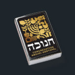 Chanukah Hanukah Greeting Custom Promotional Matchboxes<br><div class="desc">This upscale, look, is a great ( Economical Practical) way to wish congregants, friends, family, and clients, a very Happy Hanukkah/Chanukah. So much smarter than an ordinary card! A terrific giveaway for your Synagogue, Organization, Business or Family Hanukah Party. Hanukkah / Chanukah Modern Geometric Pattern Matchbox with Faux Gold Foil...</div>