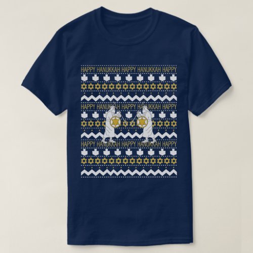 ChanukahHanukkah Mens Ugly Sweater T_Shirt