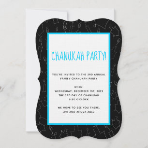Chanukah Invitation
