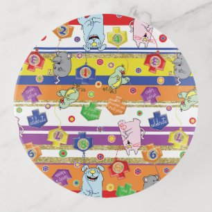 Chanukah Mouse and Friends Trinket Tray