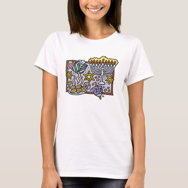 Chanukah Party T-Shirt (Front)