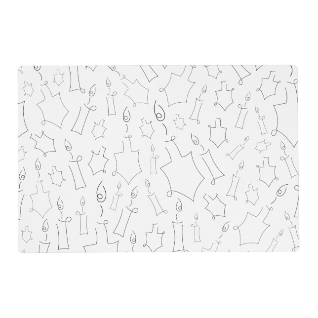 Chanukah Placemat (Front)