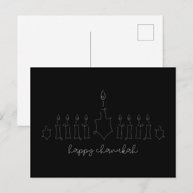 Chanukah Postcard (Front/Back)
