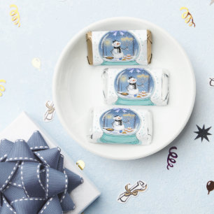 Chanukah Snow Globe Hershey's Miniatures