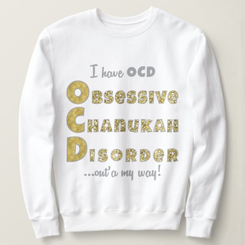 Chanukah Womens Pullover Sweatshirt OChanukahD