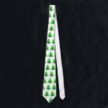 Chanukkah and Christmas Neck Tie<br><div class="desc">Hanukkah and Christmas together is perfect for interfaith families who celebrate both holidays. Featuring a chanukah menorah in front of a Christmas tree bringing out the spirit of the holidays.</div>