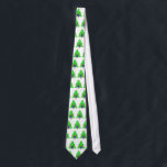Chanukkah and Christmas Neck Tie<br><div class="desc">Hanukkah and Christmas together is perfect for interfaith families who celebrate both holidays. Featuring a chanukah menorah in front of a Christmas tree bringing out the spirit of the holidays.</div>