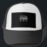 Chanukkah Funny Tis The Season Everyone Im Jewish Trucker Hat<br><div class="desc">Chanukkah Funny Tis The Season Everyone Im Jewish: A humorous Hanukkah design that playfully celebrates Jewish pride. Perfect for sharing laughs and light. Clever, witty, and festive.</div>