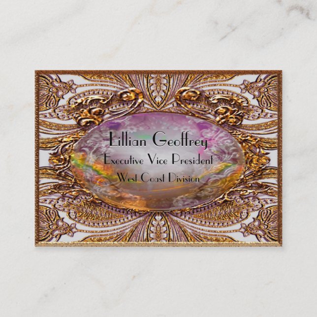 Chanvire Bree  II  Business Card (Front)