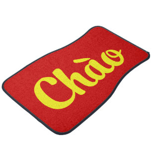 Chào / Hello ~ Vietnam / Vietnamese / Tiếng Việt Car Mat