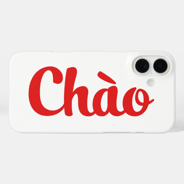 Chào / Hello ~ Vietnam / Vietnamese / Tiếng Việt Case-Mate iPhone Case (Back (Horizontal))