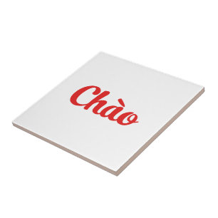 Chào / Hello ~ Vietnam / Vietnamese / Tiếng Việt Ceramic Tile