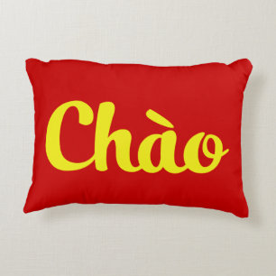 Chào / Hello ~ Vietnam / Vietnamese / Tiếng Việt Decorative Pillow