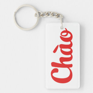 Chào / Hello ~ Vietnam / Vietnamese / Tiếng Việt Keychain