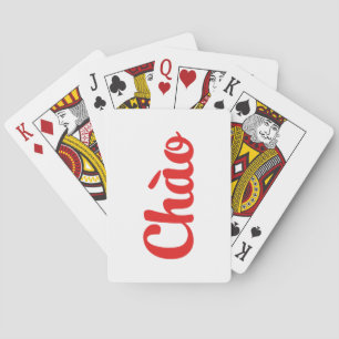 Chào / Hello ~ Vietnam / Vietnamese / Tiếng Việt Poker Cards