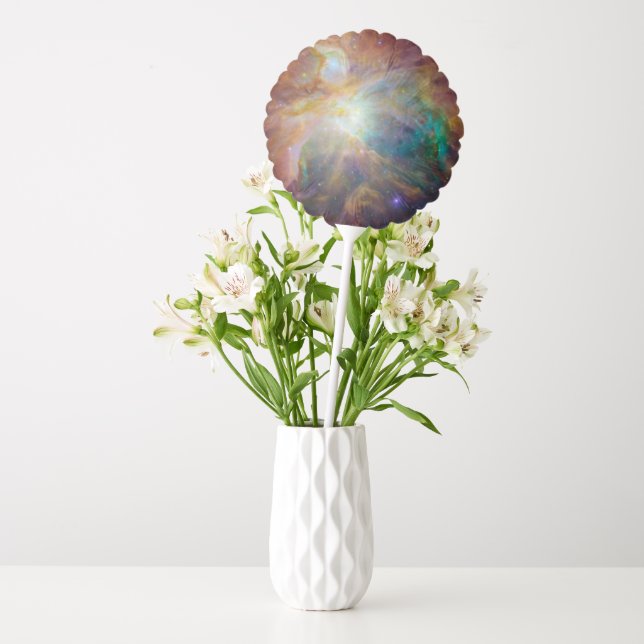 Chaos at Heart of Orion Spitzer Hubble Composite Balloon (Vase)