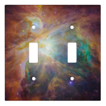 Chaos at Heart of Orion Spitzer Hubble Composite Light Switch Cover