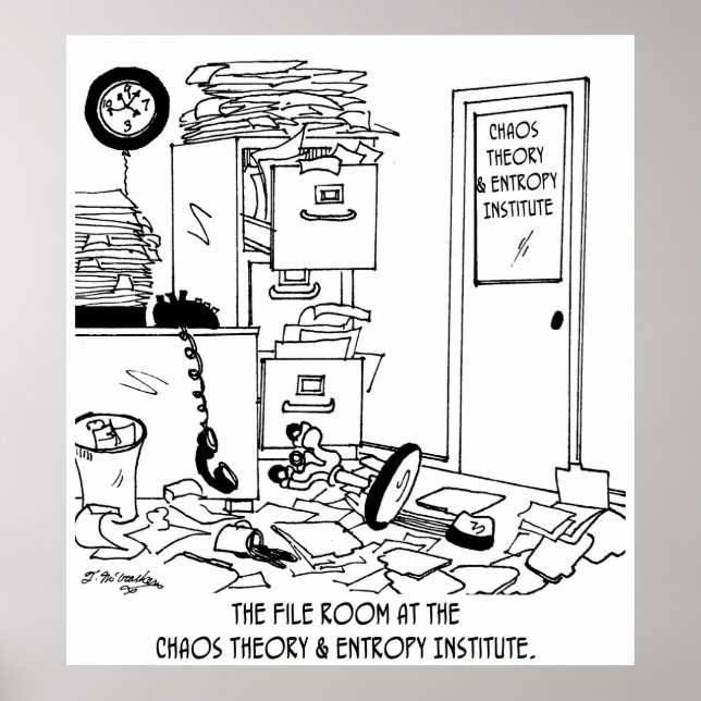 Chaos Cartoon 6292 Poster (Front)