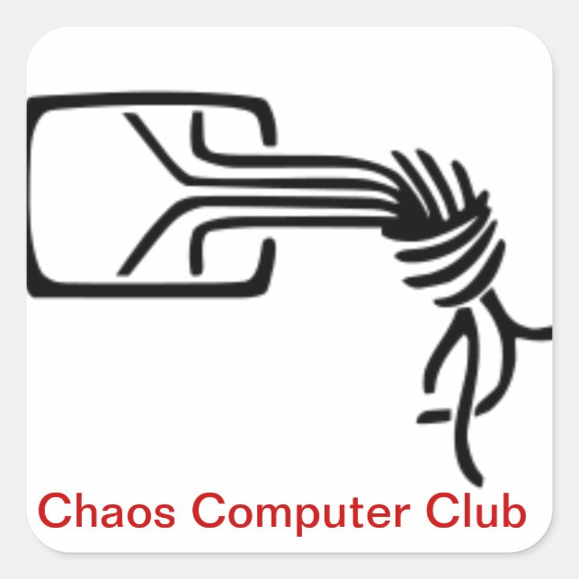 Chaos Computer Club sticker (Front)