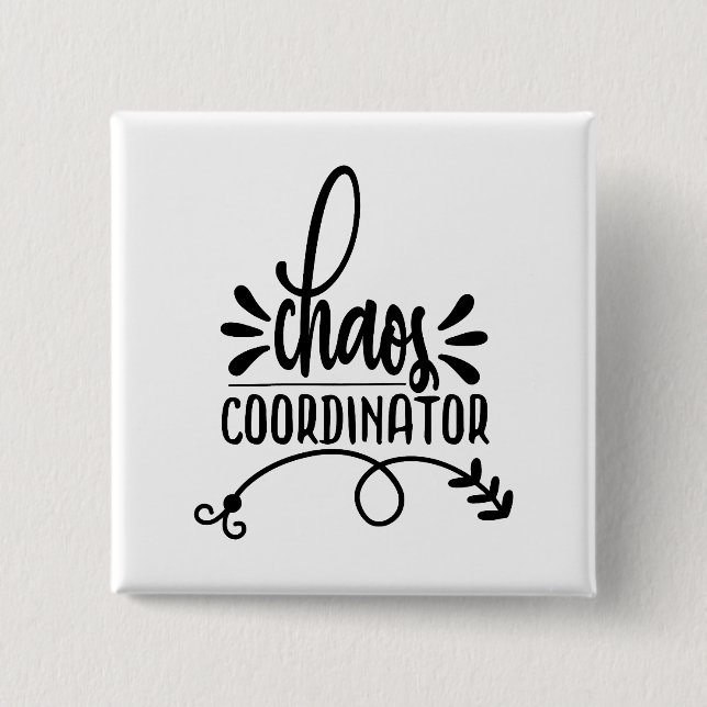 Chaos Coordinator Button (Front)
